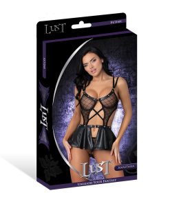 Lust Fetish Double Crossed Anastasia Black L/Xl
