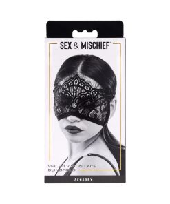 Sportsheets Sex & Mischief Veiled Vision Lace Blindfold