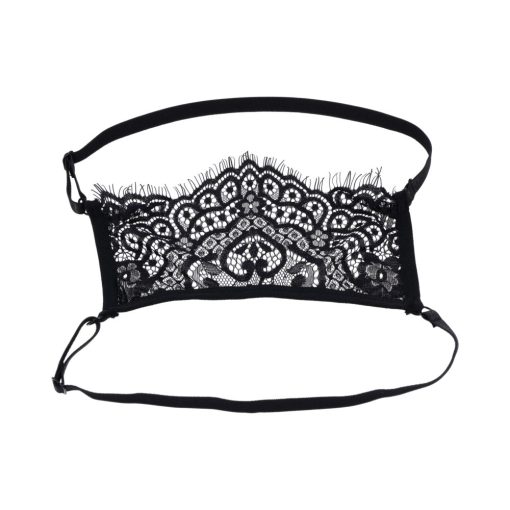 Sportsheets Sex & Mischief Veiled Vision Lace Blindfold - Image 7