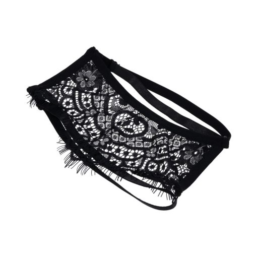 Sportsheets Sex & Mischief Veiled Vision Lace Blindfold - Image 9