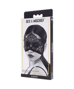 Sportsheets Sex & Mischief Veiled Vision Lace Blindfold
