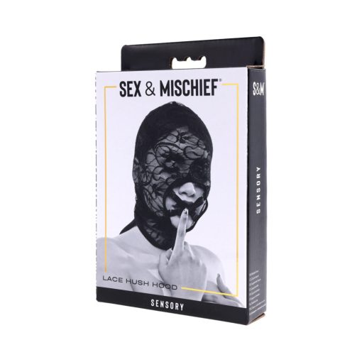 Sportsheets Sex & Mischief Lace Hush Hood - Image 15