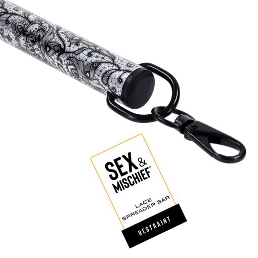 Sportsheets Sex & Mischief Lace Spreader Bar - Image 10