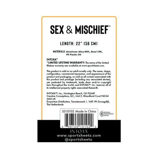 Sportsheets Sex & Mischief Lace Spreader Bar - Image 13