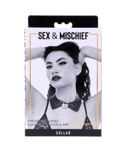 Sportsheets Sex & Mischief Heartbound Lace Day Collar