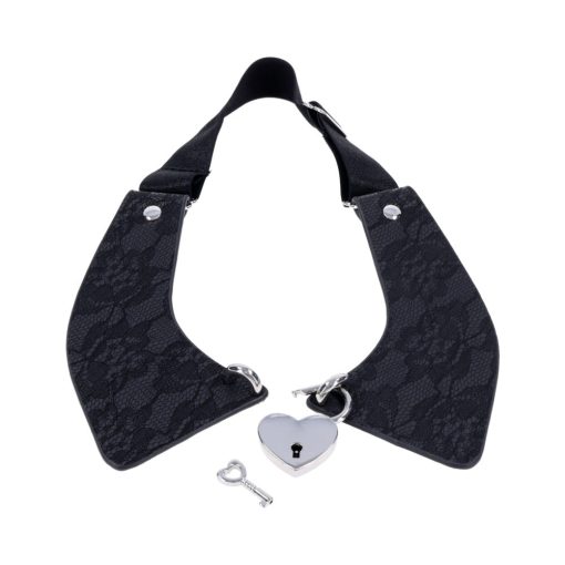Sportsheets Sex & Mischief Heartbound Lace Day Collar - Image 6