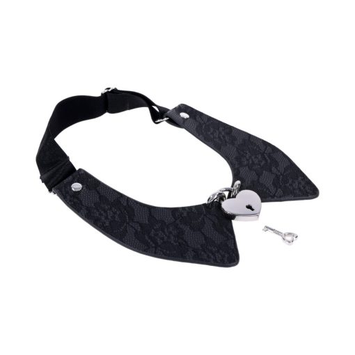 Sportsheets Sex & Mischief Heartbound Lace Day Collar - Image 9