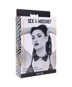 Sportsheets Sex & Mischief Heartbound Lace Day Collar