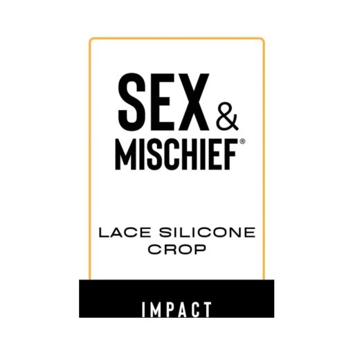 Sportsheets Sex & Mischief Lace Silicone Crop - Image 11