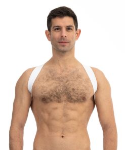 Prowler Red Sports Harness Lite White S/M