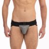 Prowler Red Pouch Jock Grey S
