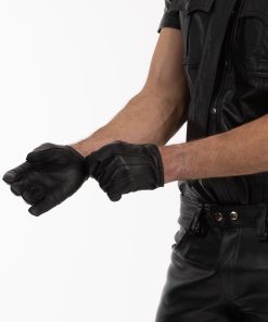 Prowler Red Leather Gloves L