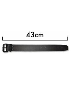 Prowler Red Leather Buckle Bicep Band M