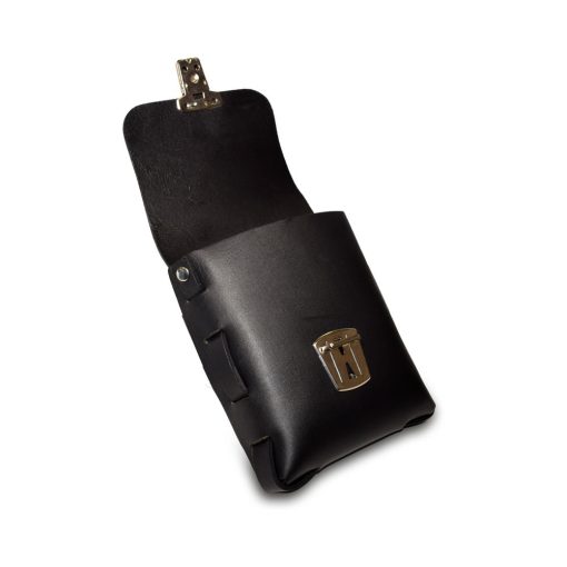 Prowler Red Leather Buckle Pouch - Image 2