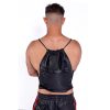 Prowler Red Leather Shoulder Bag