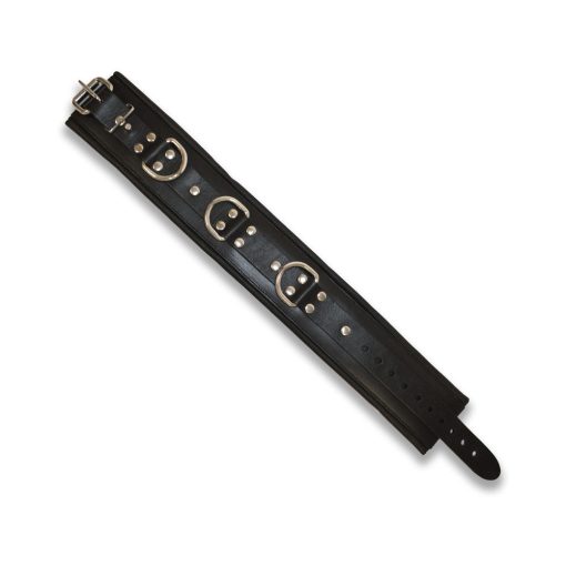 Prowler Red Leather Lockable Collar L/Xl - Image 5