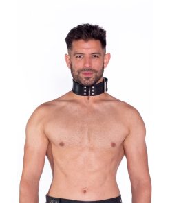 Prowler Red Leather Collar L/Xl