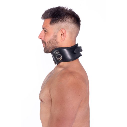 Prowler Red Leather Posture Collar S/M - Image 2