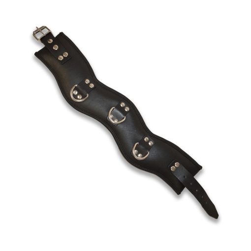 Prowler Red Leather Posture Collar S/M - Image 4