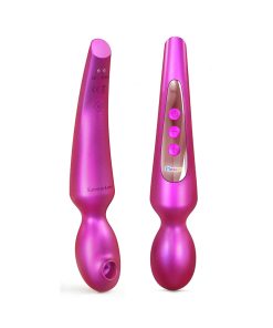 Love To Love Pleaser Clitoral Vibrator with Flapping Design – Berry