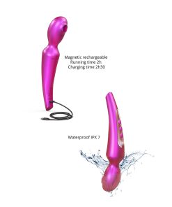 Love To Love Pleaser Flapping Vibrator – Iridescent Berry Silicone