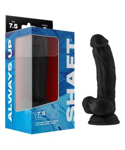 Shaft Model C 7.5 In. Dong With Balls Black