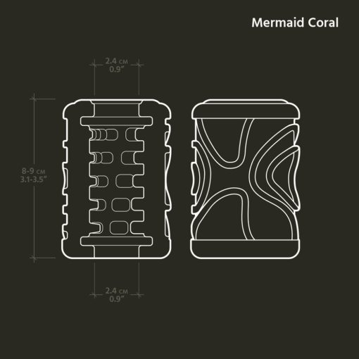 The Handy Mermaid Collection Coral Sleeve - Image 7
