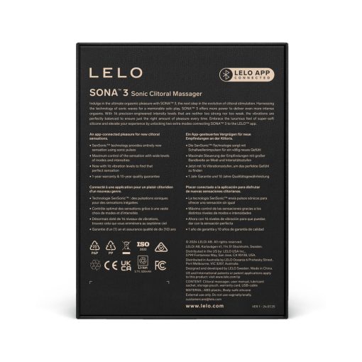 Lelo Sona 3 Clitoral Stimulator Cream - Image 5