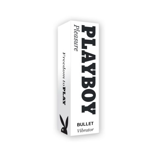 Playboy Chrome Bullet – Waterproof Adult Toy for women with 10 Vibrating Modes