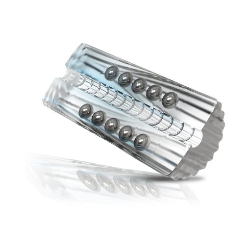 Mstr B8 Clear-View Beaded Stroker Balls To The Wall - Image 3