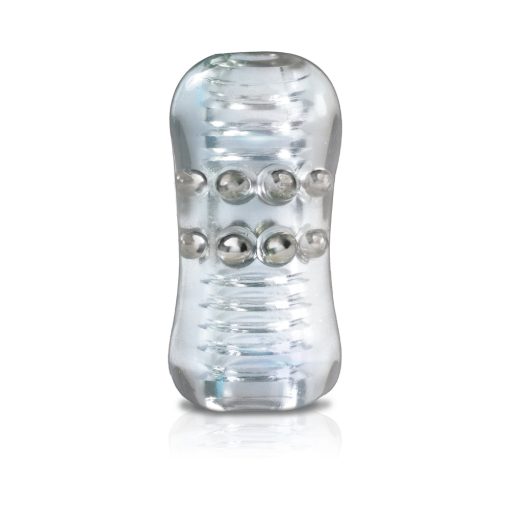 MSTR B8 Head Banger – Beaded Male Stroker with Clear View Design - Image 2