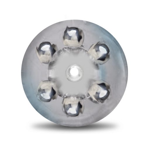 MSTR B8 Head Banger – Beaded Male Stroker with Clear View Design - Image 4
