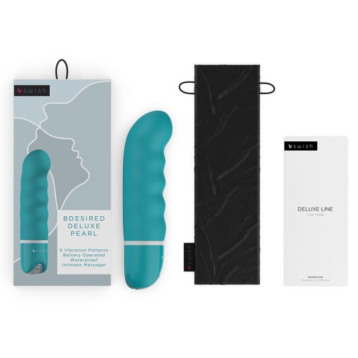 B Swish Bdesired Deluxe Pearl Vibrator Jade - Image 7
