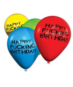 X-Rated Birthday Ballons