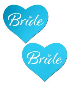 Pastease Bride Blue Heart Pasties