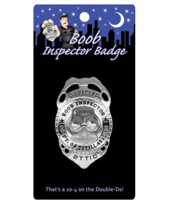 Official Boob Inspector Badge