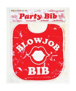 Blow Job Bib Red