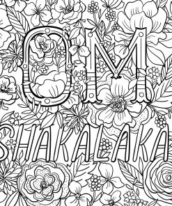 Inner Fucking Peace Coloring Book