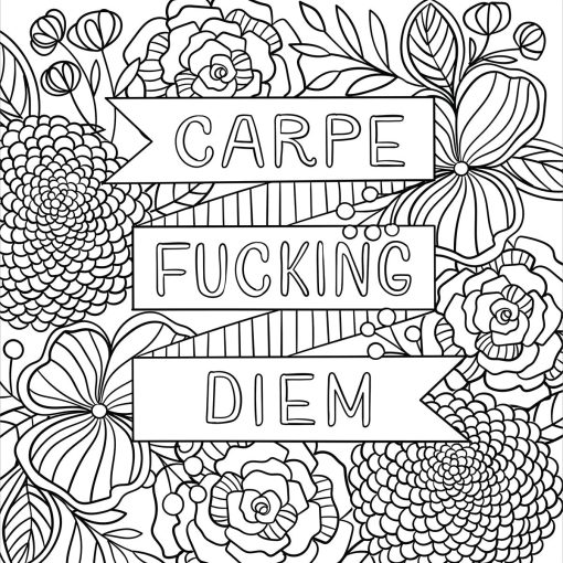 Inner Fucking Peace Coloring Book - Image 2