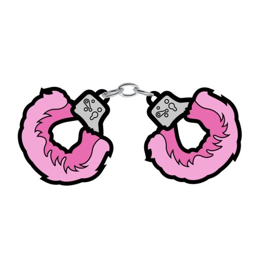 Sex Toy Pin Fuzzy Handcuffs - Image 2