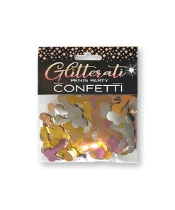 Glitterati Penis Party Confetti Assorted Color