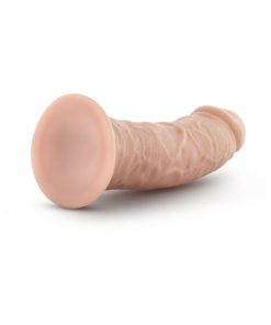 Dr. Skin Glide Realistic 8 In. Self-Lubricating Dildo Beige