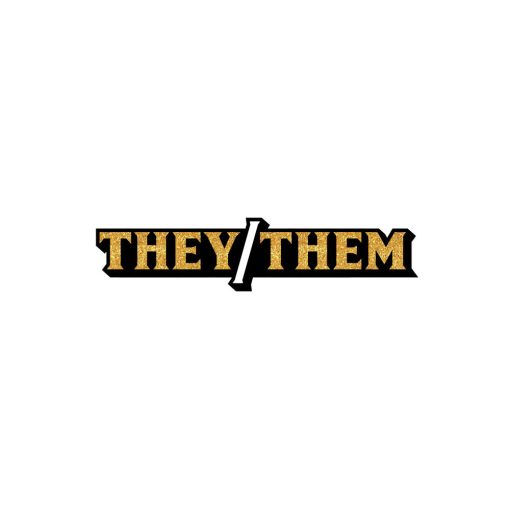 Pronoun  They/Them Pin - Image 2