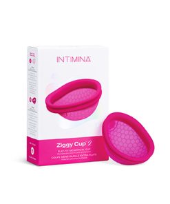 Intimina Ziggy Cup 2 Flat-Fit Menstrual Cup Size B
