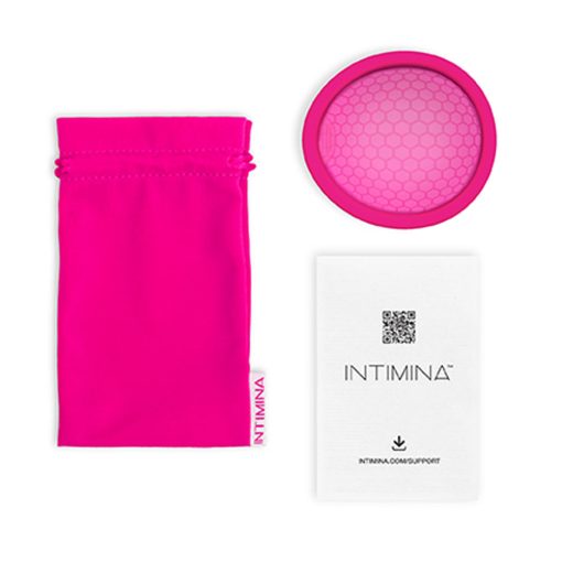 Intimina Ziggy Cup 2 Flat-Fit Menstrual Cup Size B - Image 4