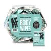Clean Af Individually Wrapped Personal Cleaning Body Wipes 96-Piece Fishbowl Display