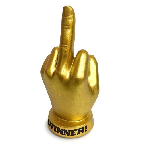 Golden F-U Finger Trophy - Image 2