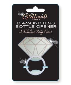 Glitterati Party Diamond Ring Bottle Opener