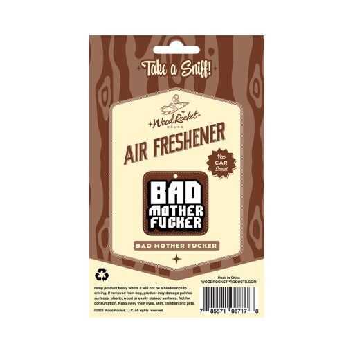 Wood Rocket Air Freshener Bad Mother Fucker - Image 4