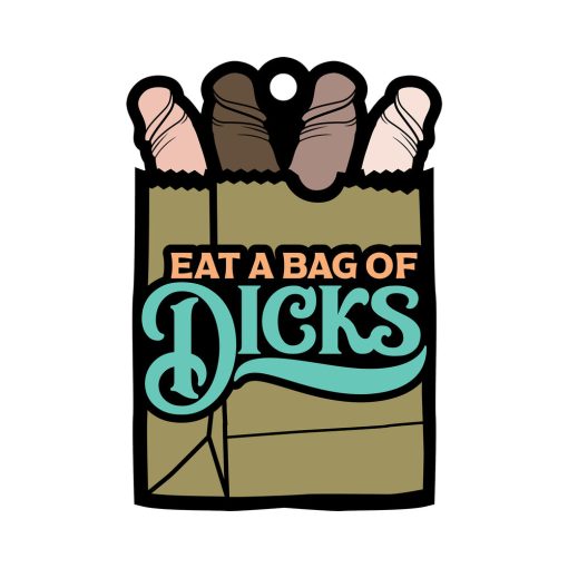 Wood Rocket Air Freshener Bag Of Dicks - Image 3